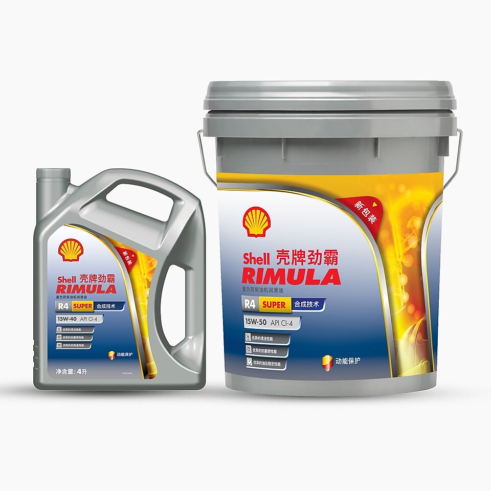 亚盈劲霸 R4 Super 15W-40/15W-50 API CI-4